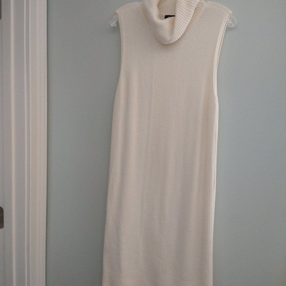 Sleeveless Sweater Cowl neck tunic